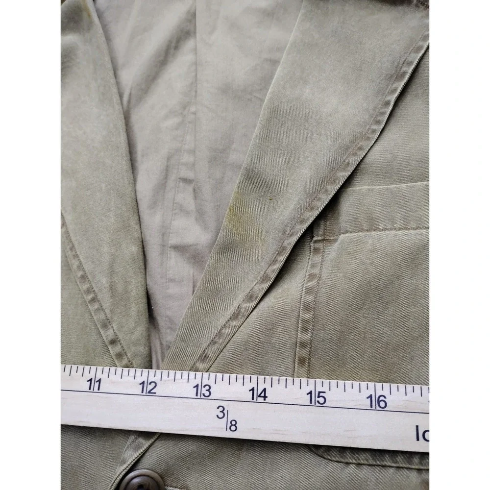 The Territory Ahead Jacket Men XLL Tall Tan Silk Cotton‎ Sport Jacket Blazer Vtg